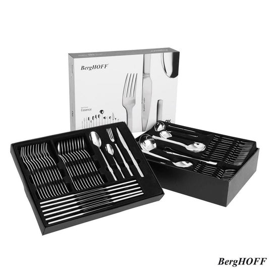 BergHOFF Essentials Essence Stainless Steel 72 Piece Cutlery Set new